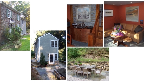 Spacious addition to trinity with full bath, powder room and kitchen improvements